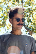 CIKKEL Brooklyn Tshirt - Grey-T-Shirts-