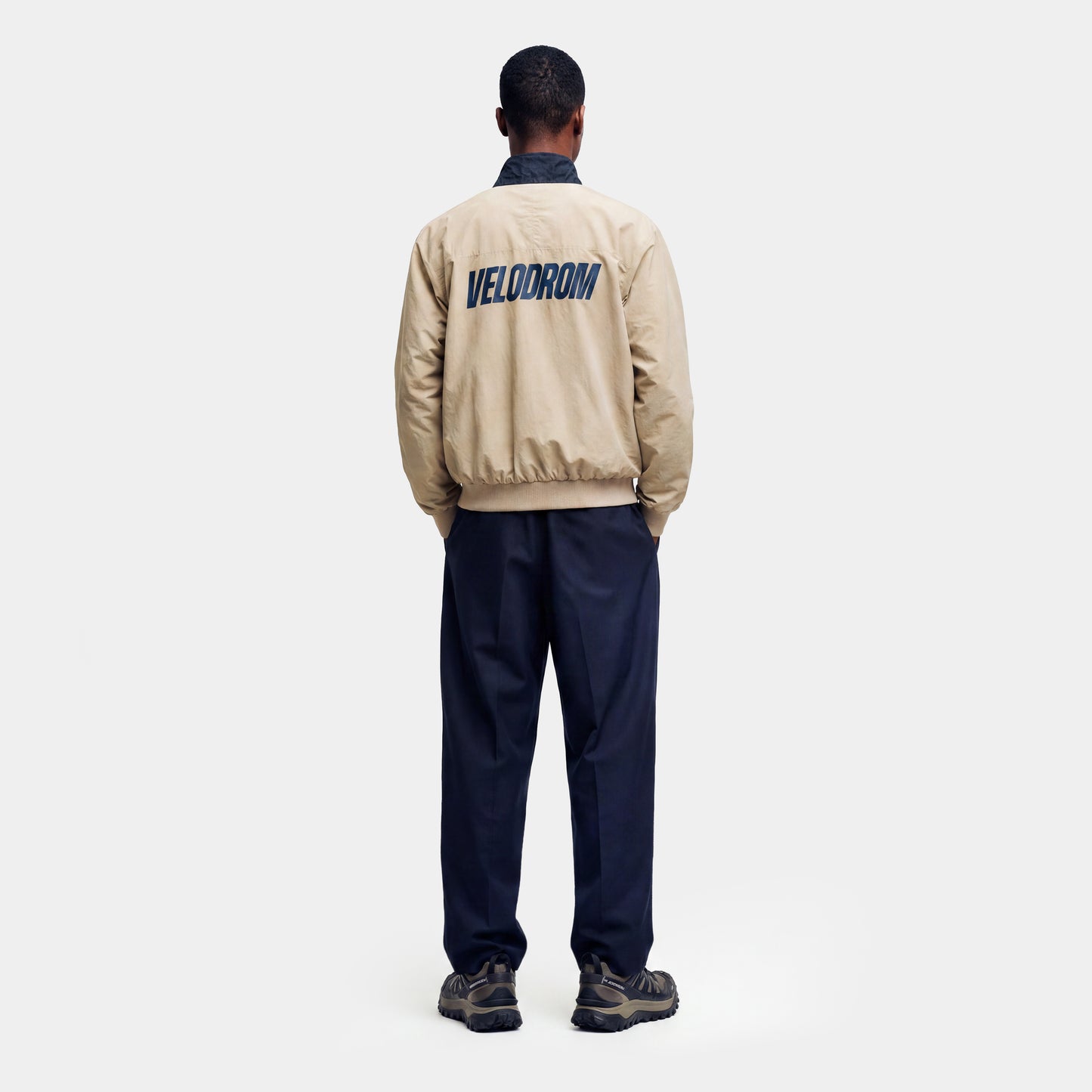VELODROM S6 Collection Technical Zipped Classic Jacket - Light Grey