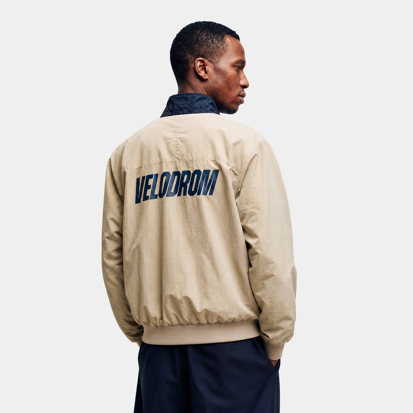 VELODROM S6 Collection Technical Zipped Classic Jacket - Light Grey
