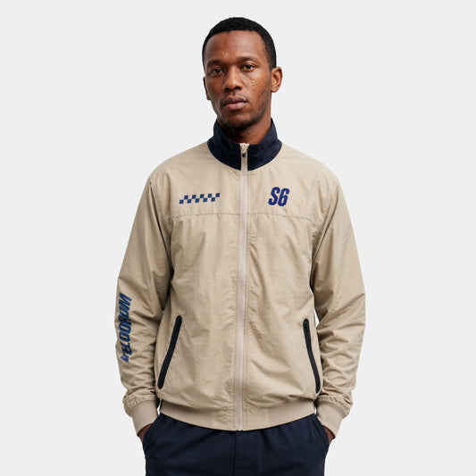 VELODROM S6 Collection Technical Zipped Classic Jakke - Light Grey