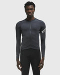 RAPHA Pro Team Long Sleeve Lightweight Jersey - ISK Dark Grey/Dark Navy
