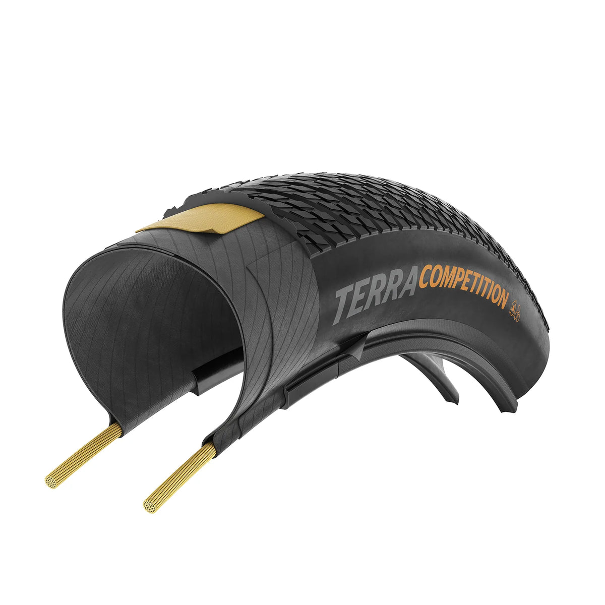 CONTINENTAL Terra Competition Race Rapid Gravel Tyre - Black