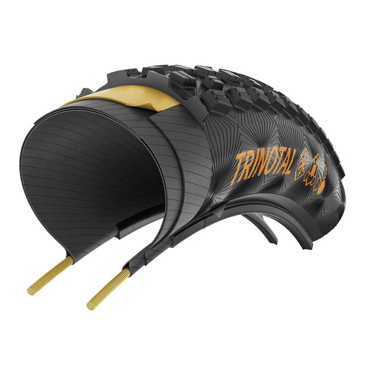 CONTINENTAL Trinotal Trail Rapid MTB Tyre - Black/Transparent