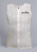 VELOTOZE Cooling Gilet de cyclisme with Ice Packs - Blanc
