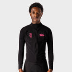 VELODROM RaceDay Light Jacket 3.0 - Black/Fade Pink