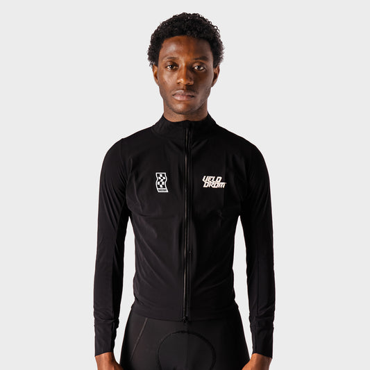 VELODROM RaceDay Light Jacket 3.0 - Black/White