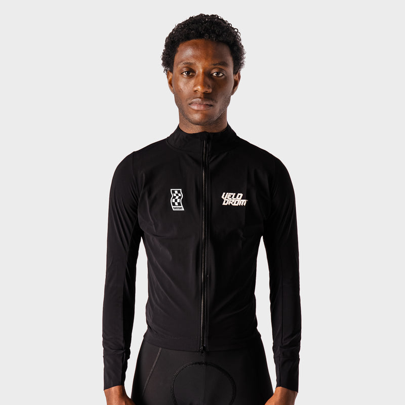 VELODROM RaceDay Light Jacket 3.0 - Black/White