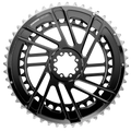 SRAM Force 2x Kettenblatt Road Kit 0mm offset DM - Schwarz