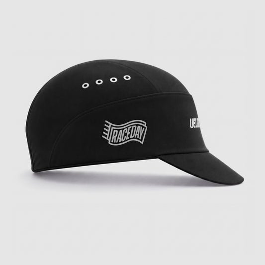 VELODROM Raceday Cycling Cap - Black/White