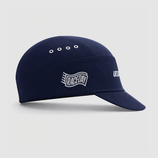 VELODROM Raceday Cycling Cap - Navy/White