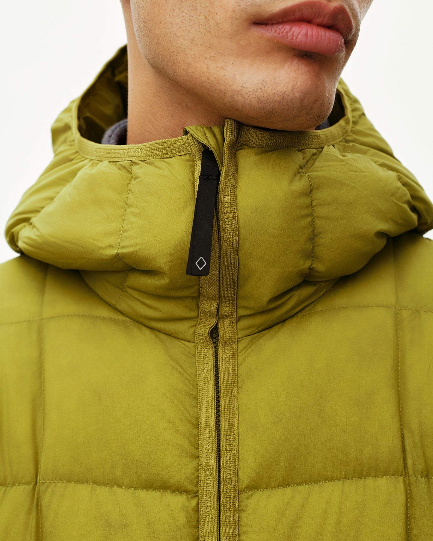 PAS NORMAL STUDIOS Off Race Down Liner Jacket - Dark Lime
