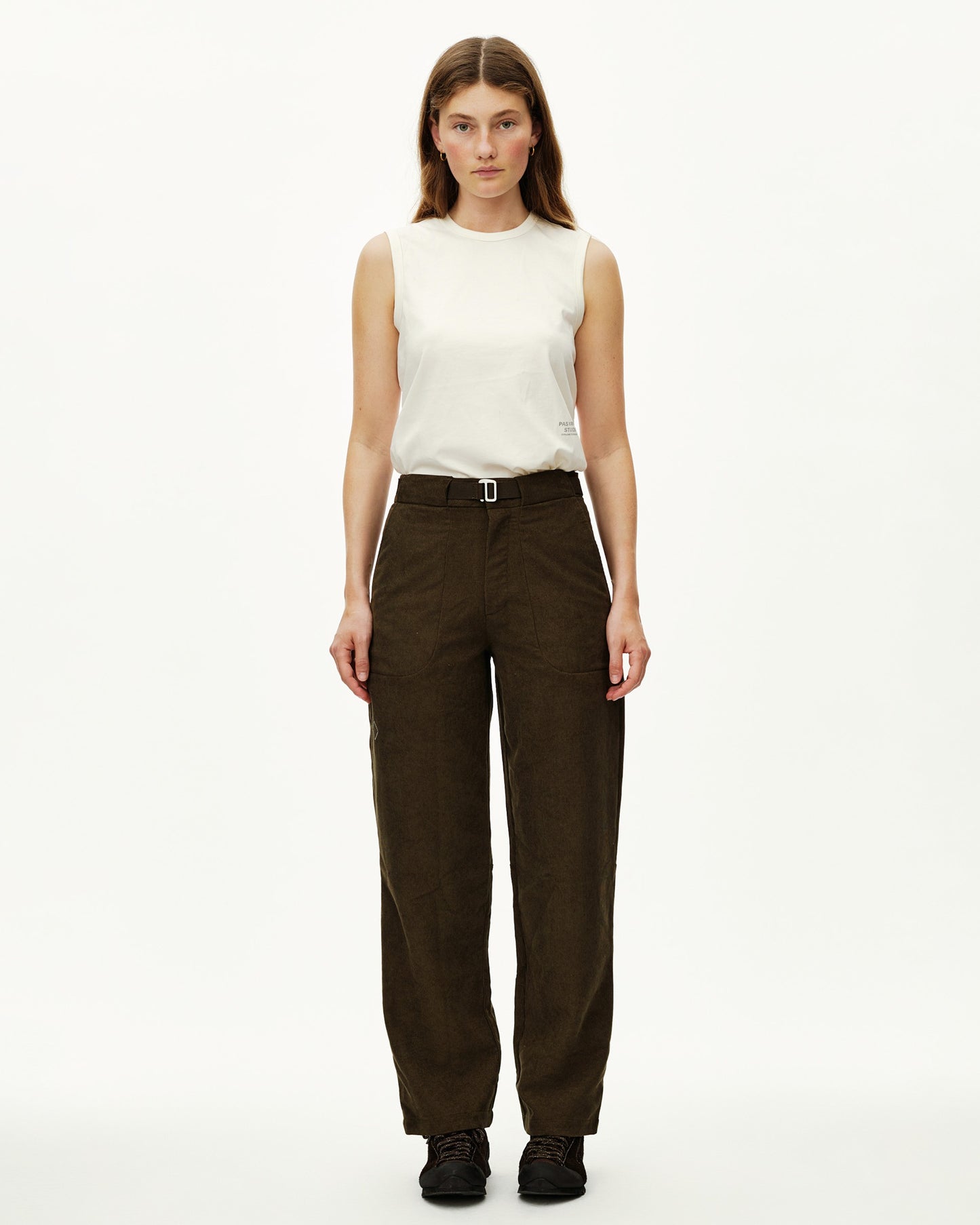 PAS NORMAL STUDIOS Off Race Corduroy Pants - Deep Olive