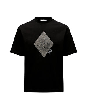 PAS NORMAL STUDIOS Off Race Graphic T Shirt - Black