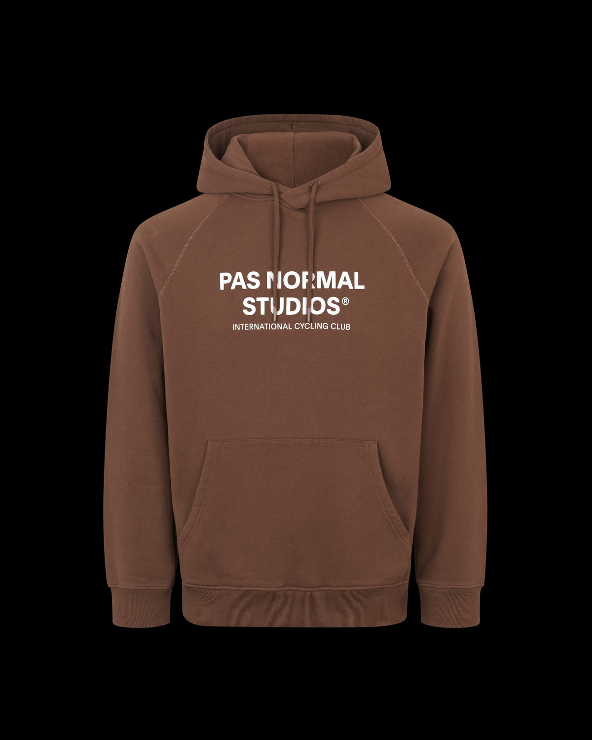 PAS NORMAL STUDIOS Off-Race Logo Hoodie - Bronze