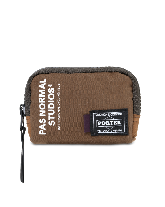 PAS NORMAL STUDIOS x Yoshida Porter Coin Case - Light Brown