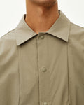 PAS NORMAL STUDIOS Off Race Tech Overshirt - Dusty Earth