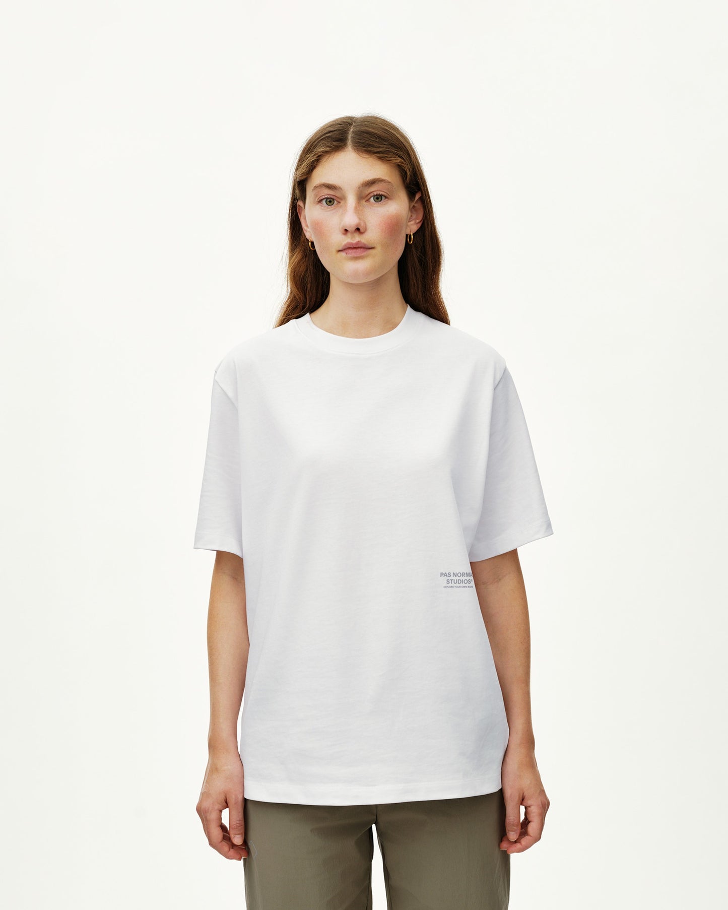 PAS NORMAL STUDIOS Off Race Graphic TShirt - White