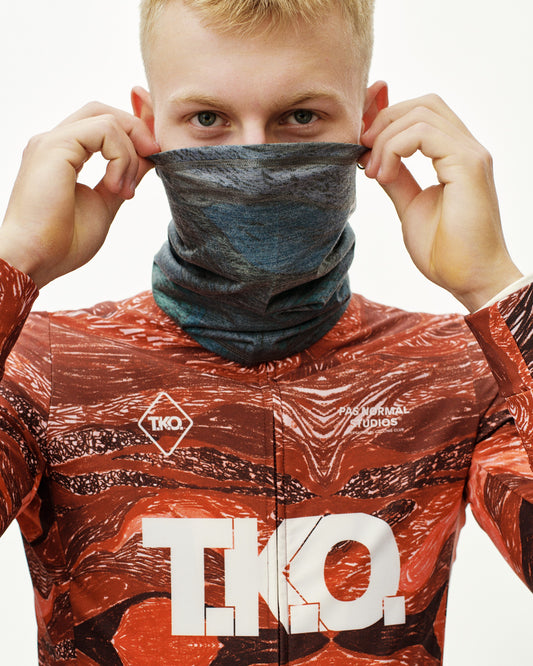 PAS NORMAL STUDIOS T.K.O. Merino Necktube - AOP