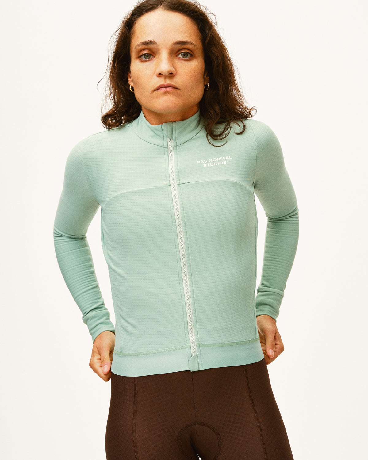 PAS NORMAL STUDIOS Women Essential Long Sleeve Jersey - Celeste