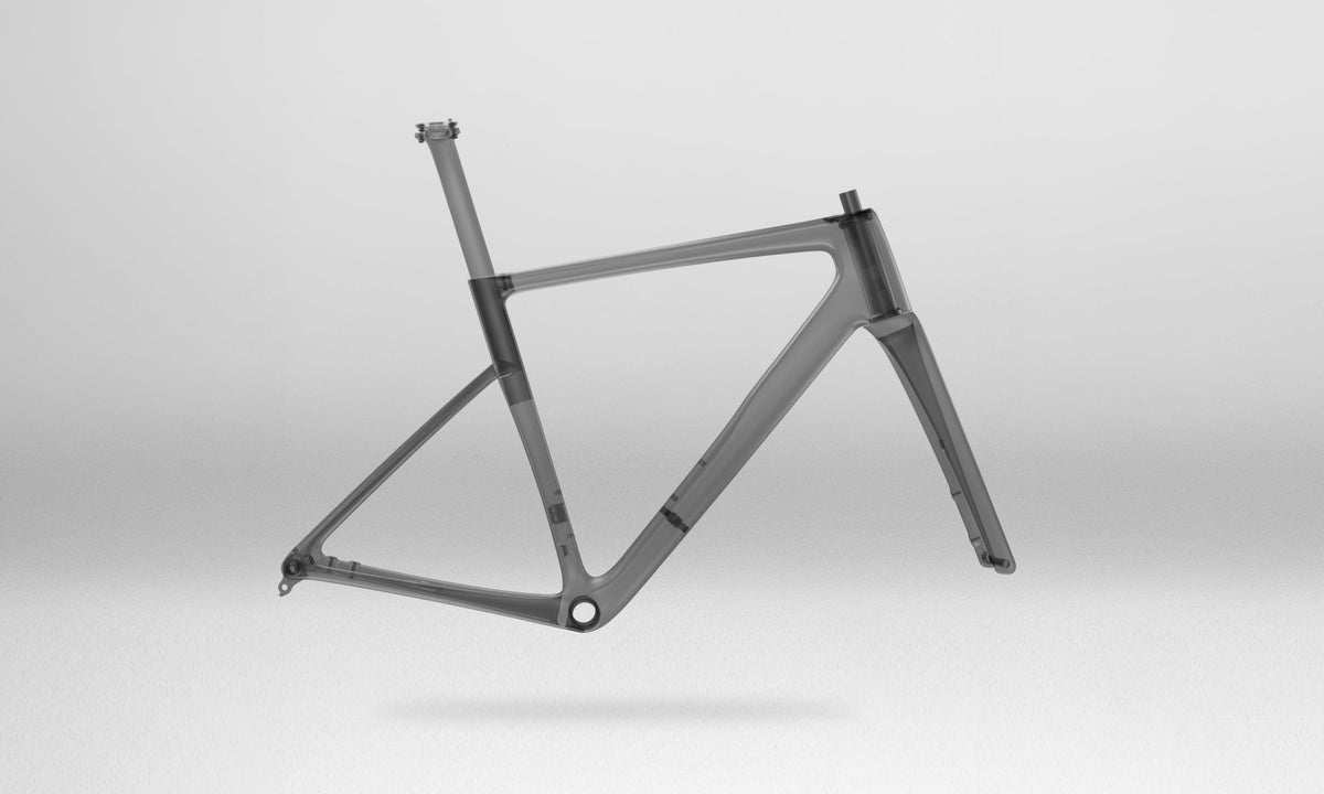 ENVE Melee V1 frame x-ray overlaid for comparison