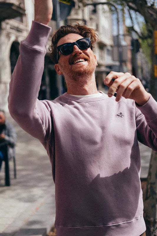 ERSTWHILE Sweatshirt Amateur - Dusky Orchid-Sweatshirts-