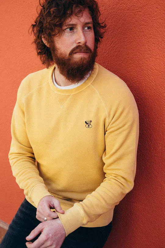 ERSTWHILE Sweatshirt Amateur - Ochre-Sweatshirts-