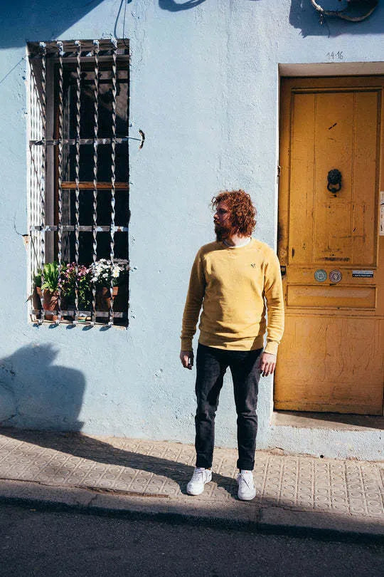 ERSTWHILE Sweatshirt Amateur - Ochre-Sweatshirts-