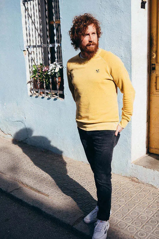 ERSTWHILE Sweatshirt Amateur - Ochre-Sweatshirts-