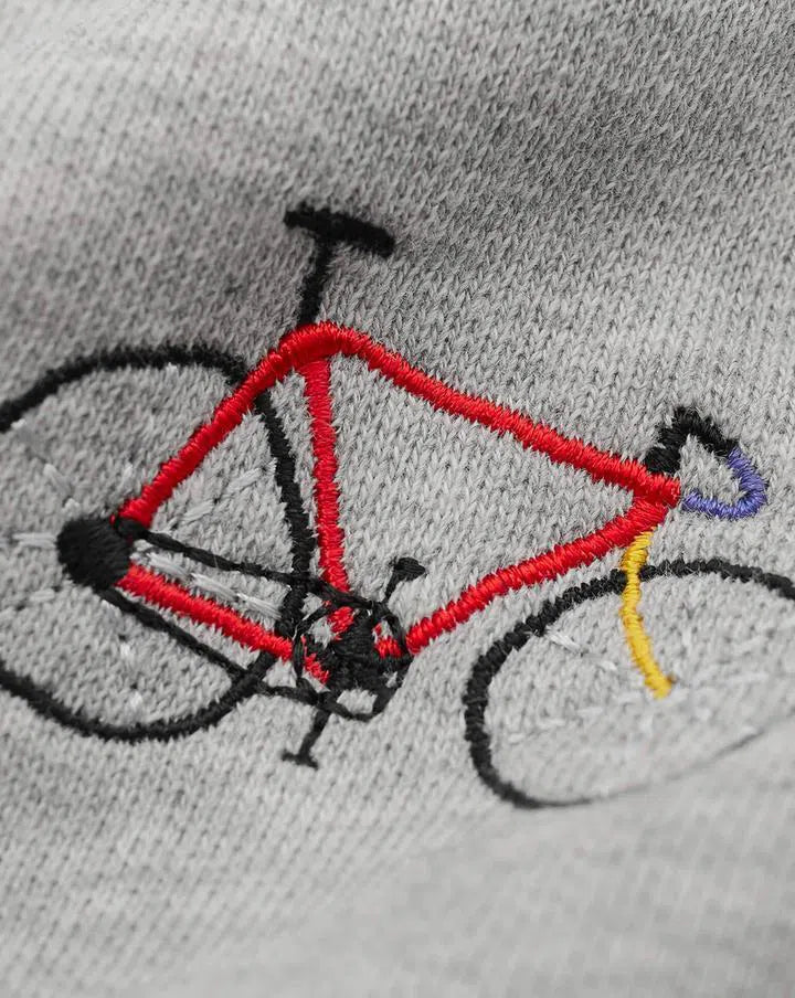 ERSTWHILE Sweatshirt Criterium - Grey-Sweatshirts-