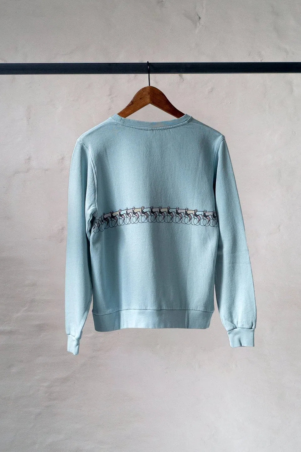 ERSTWHILE Sweatshirt Tête de la Course Women - Belgian Blue-Sweatshirts-
