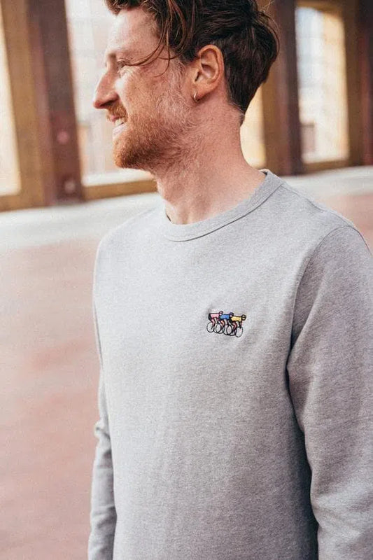 ERSTWHILE Sweatshirt Waaier - Grey Default ERSTWHILE 