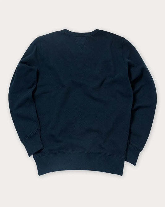 ERSTWHILE Sweatshirt Waaier - Navy-Sweatshirts-