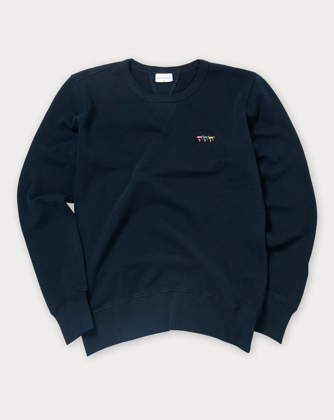 ERSTWHILE Sweatshirt Waaier - Navy-Sweatshirts-