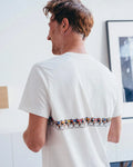 ERSTWHILE Tshirt Tête de la Course 90s - Regular White-T-Shirts-