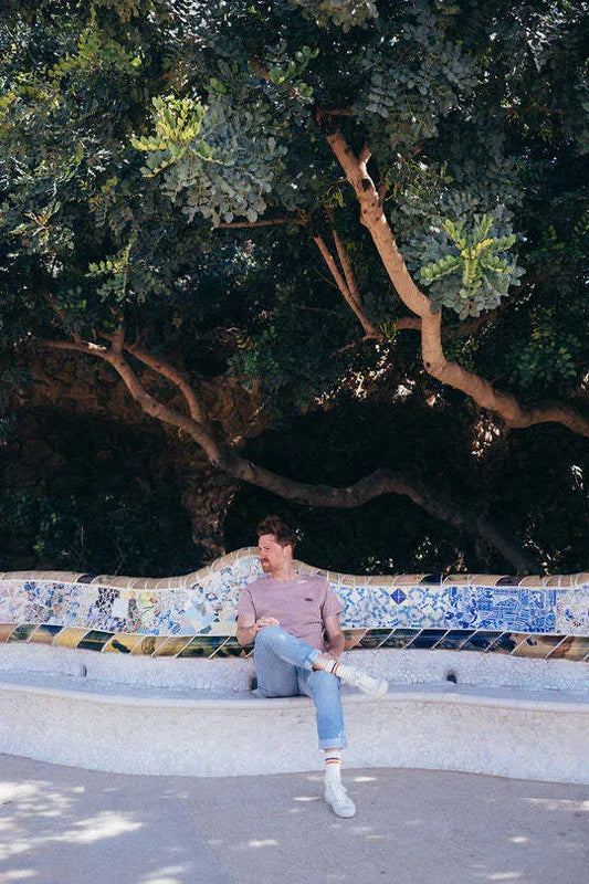 ERSTWHILE Tshirt Waaier - Dusky Orchid-T-Shirts-