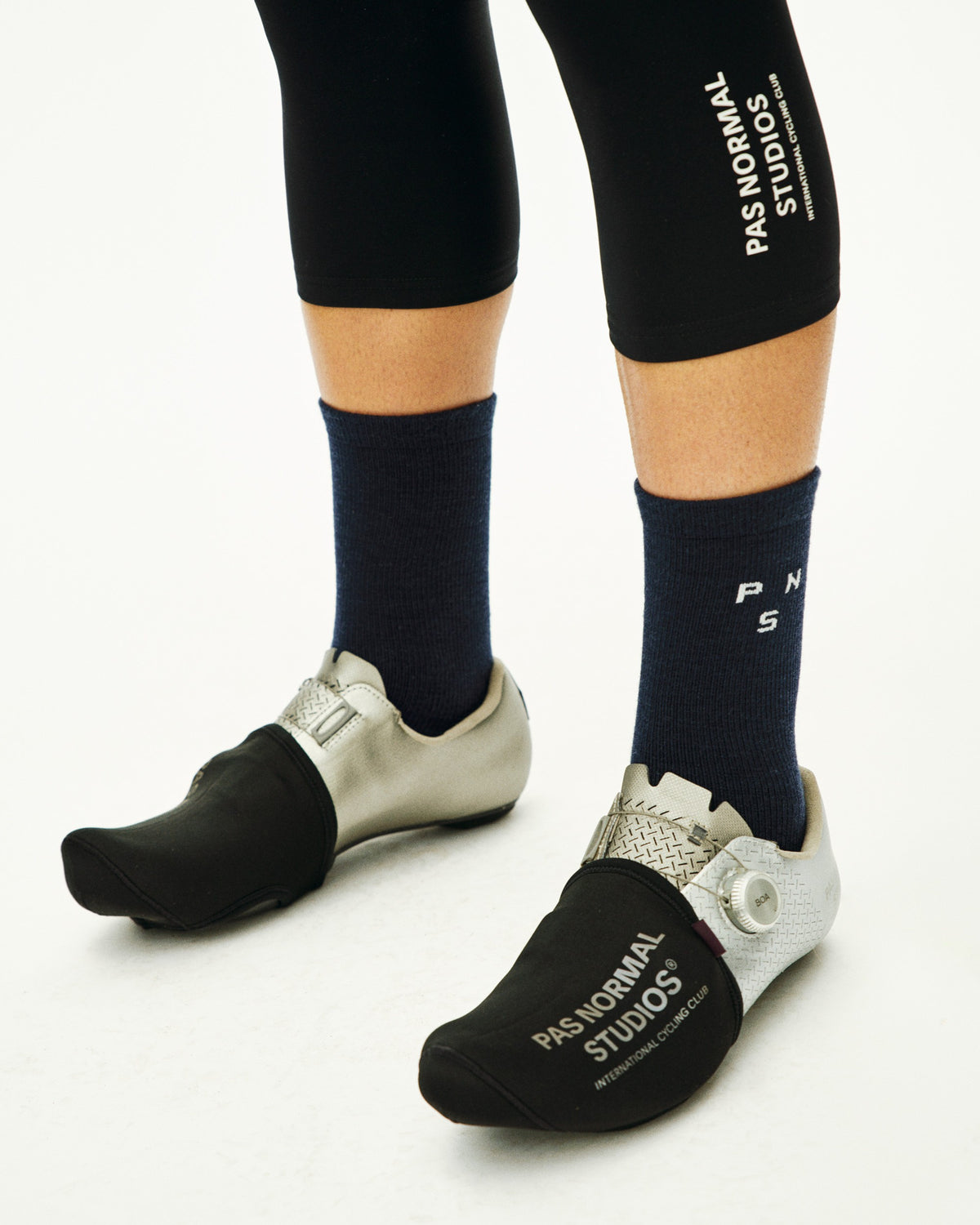 PAS NORMAL STUDIOS Thermal Wool Socks - Navy