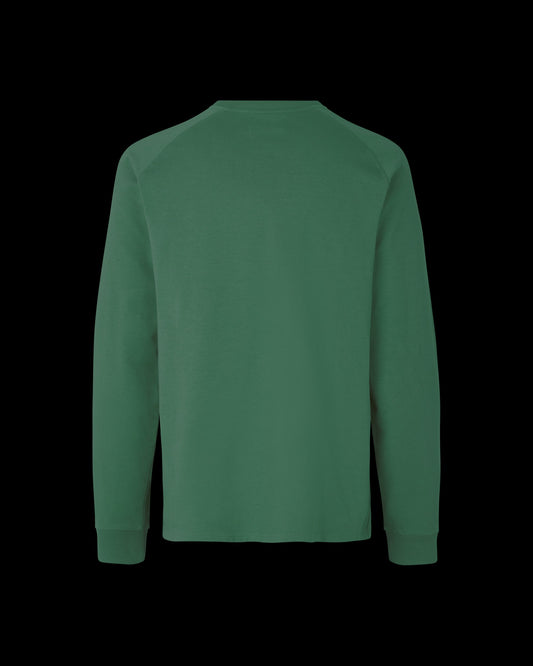 PAS NORMAL STUDIOS Off-Race Patch Long Sleeve T-Shirt - Pine Green