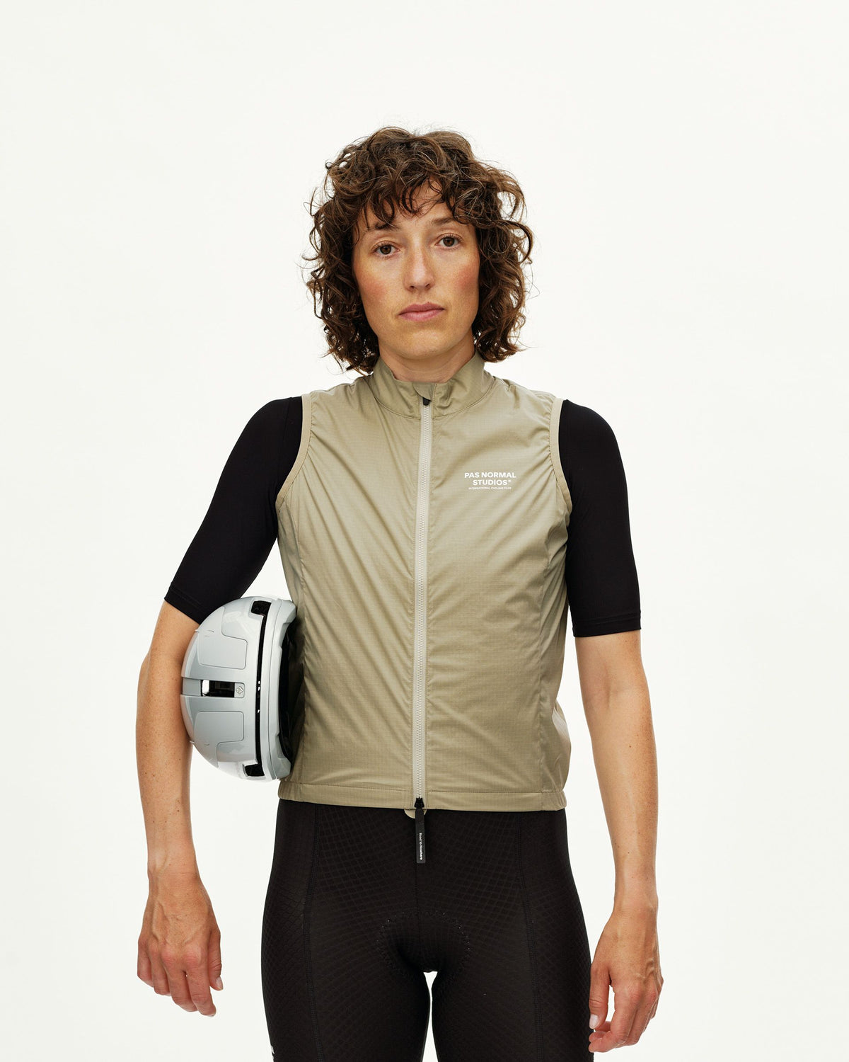 PAS NORMAL STUDIOS ESSENTIAL INSULATED Gilet de cyclisme - GREY SAGE