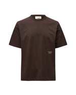 PAS NORMAL STUDIOS Off Race Cotton Tech TShirt - Dark Purple