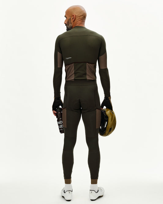 PAS NORMAL STUDIOS Hommes Escapism Maillot manches longues - Dark Olive