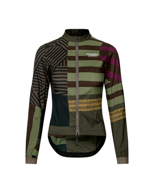 PAS NORMAL STUDIOS MECHANISM Stow Away Jacket - AOP International Green