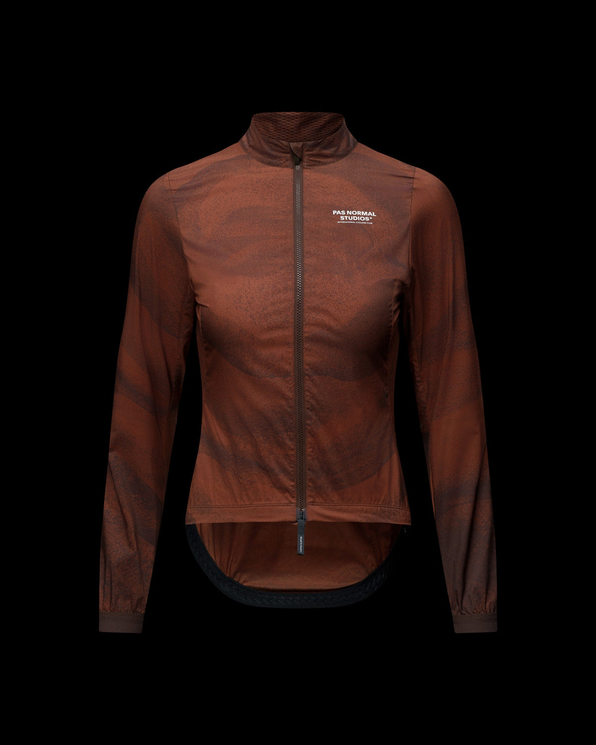 PAS NORMAL STUDIOS Women Mechanism Stow Away Jacket - AOP Light brown