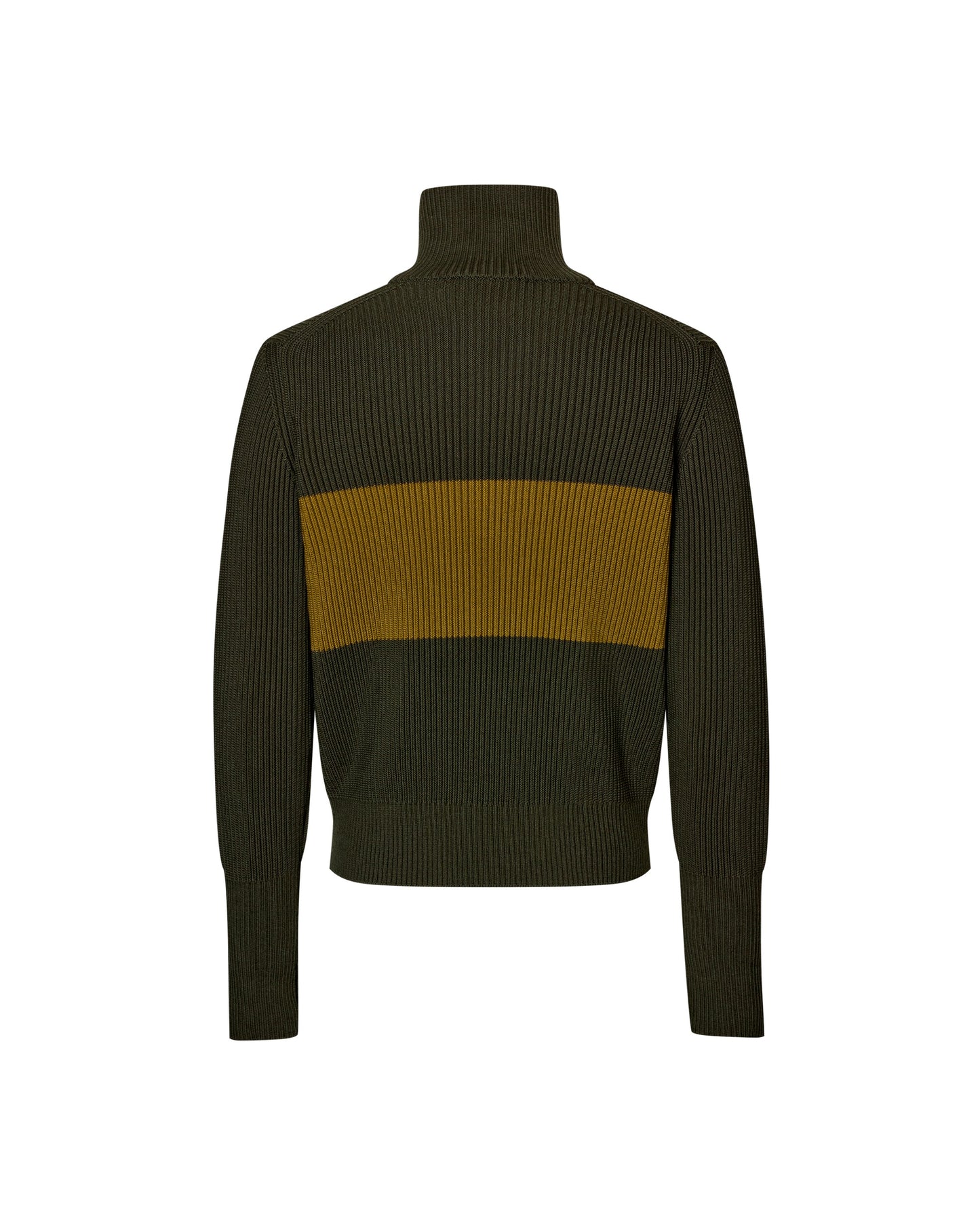 PAS NORMAL STUDIOS Off Race Merino Knit Half Zip - Olive