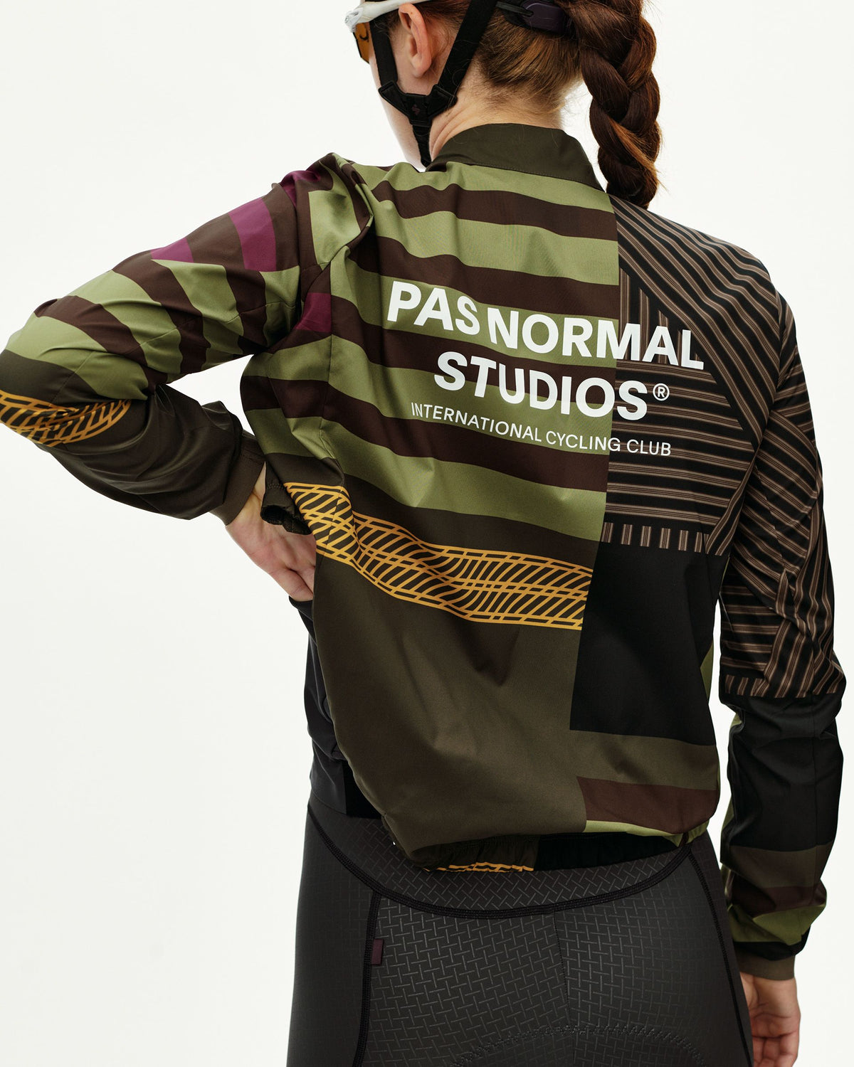 PAS NORMAL STUDIOS MECHANISM Stow Away Veste - AOP International Green