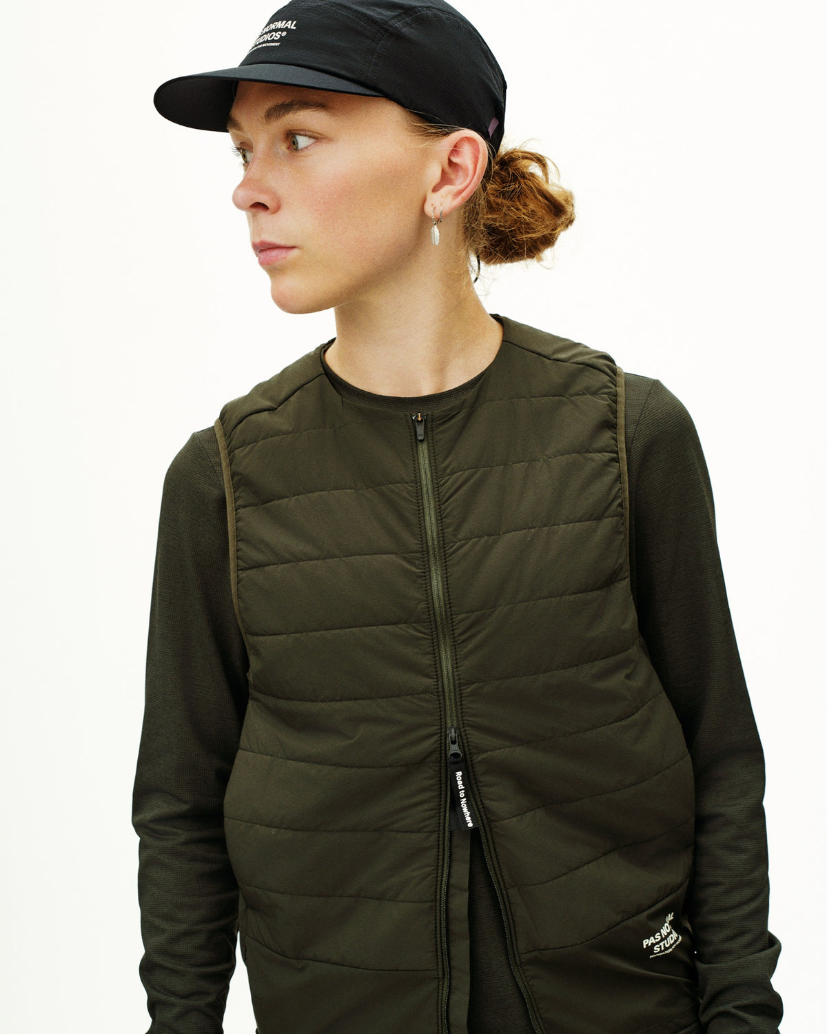 PAS NORMAL STUDIOS Balance Insulated Vest - Dark Olive