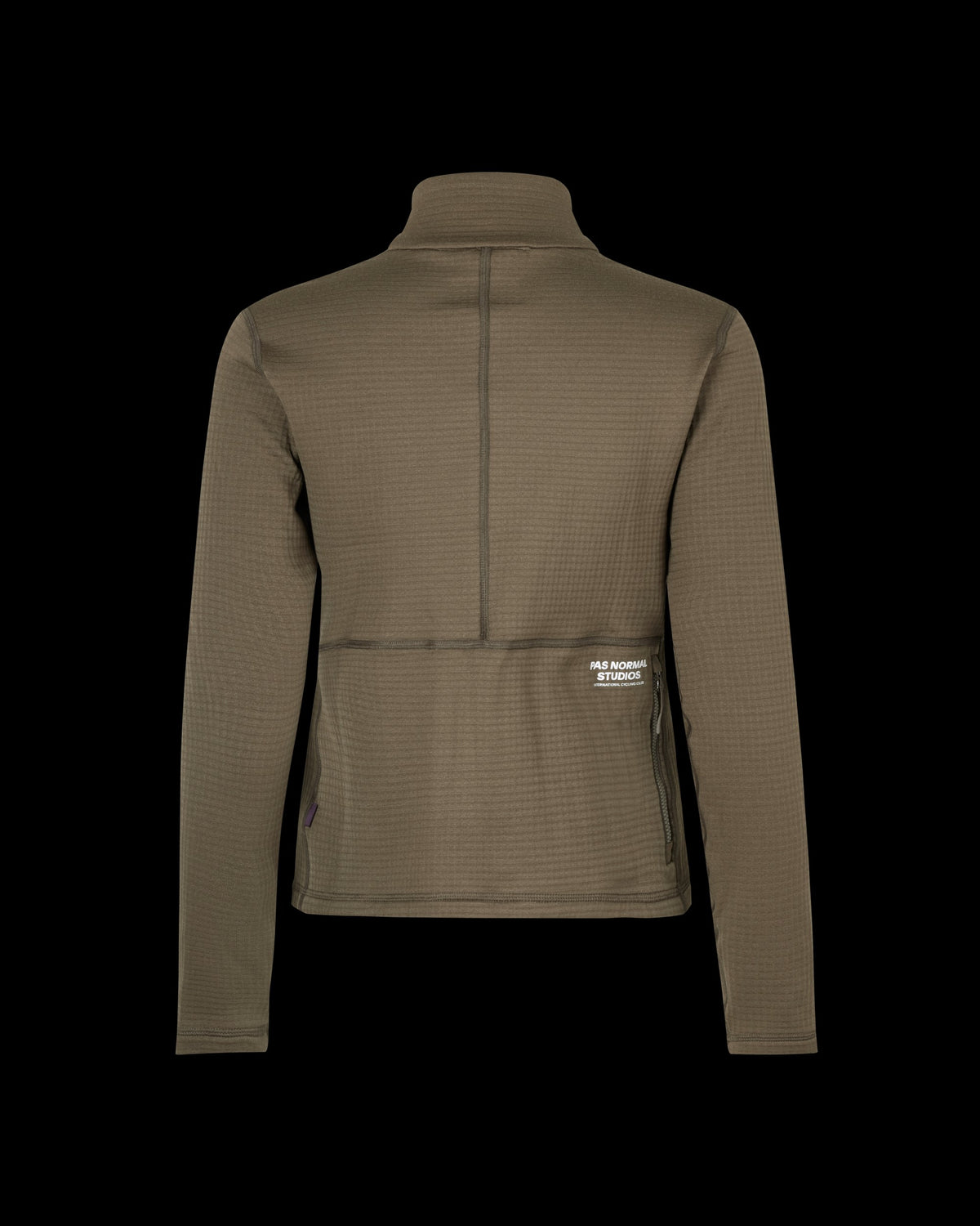 PAS NORMAL STUDIOS Women Escapism Performance Fleece Zip - Dark Stone