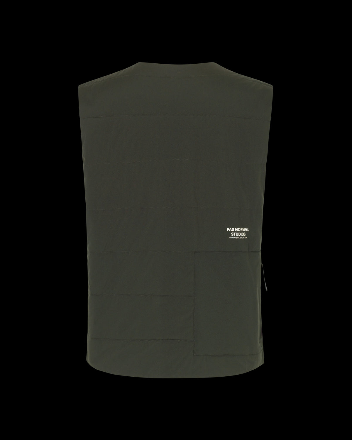PAS NORMAL STUDIOS Off-Race Thermal Gilet - Dark Olive