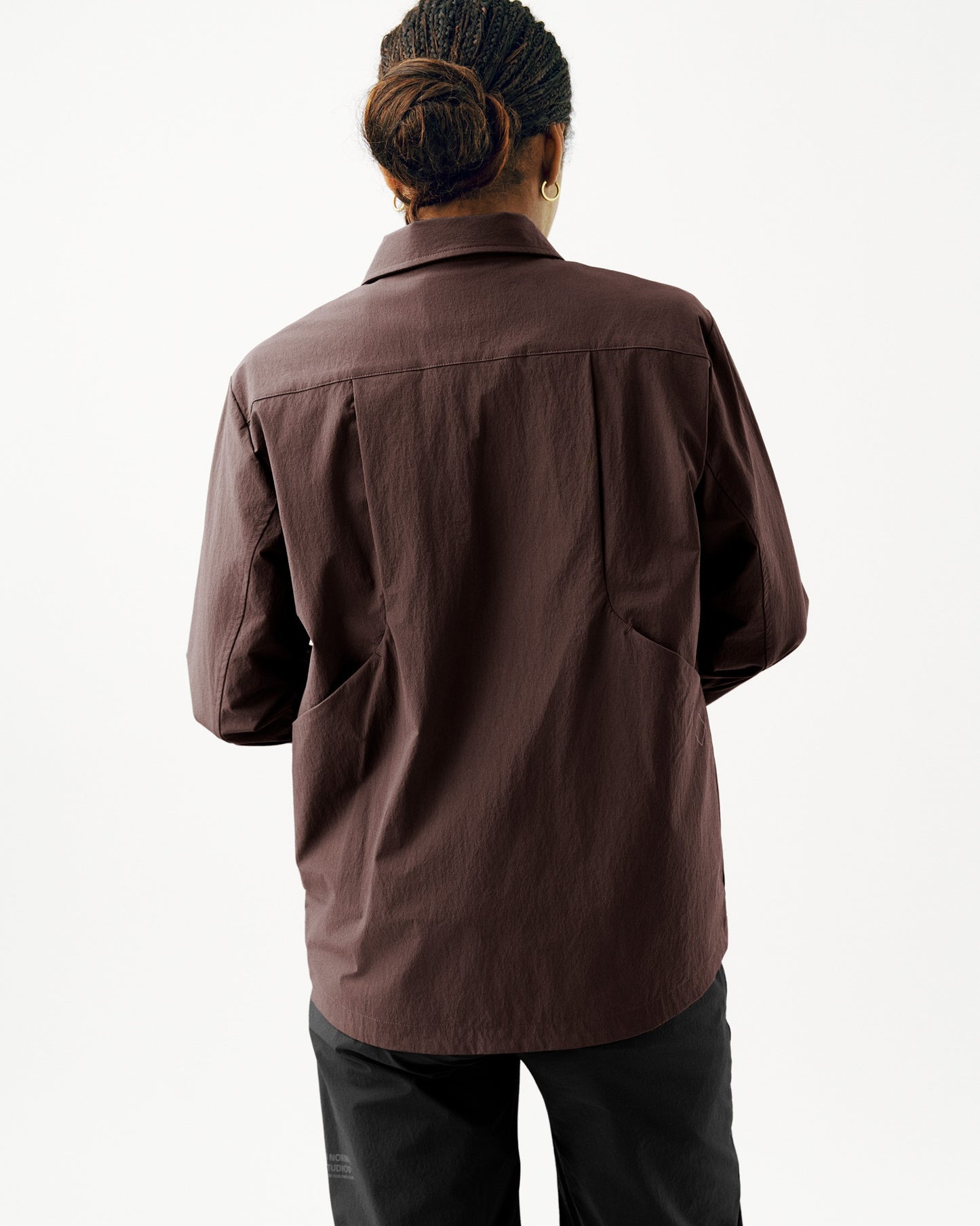 PAS NORMAL STUDIOS Off Race Tech Overshirt - Dark Purple