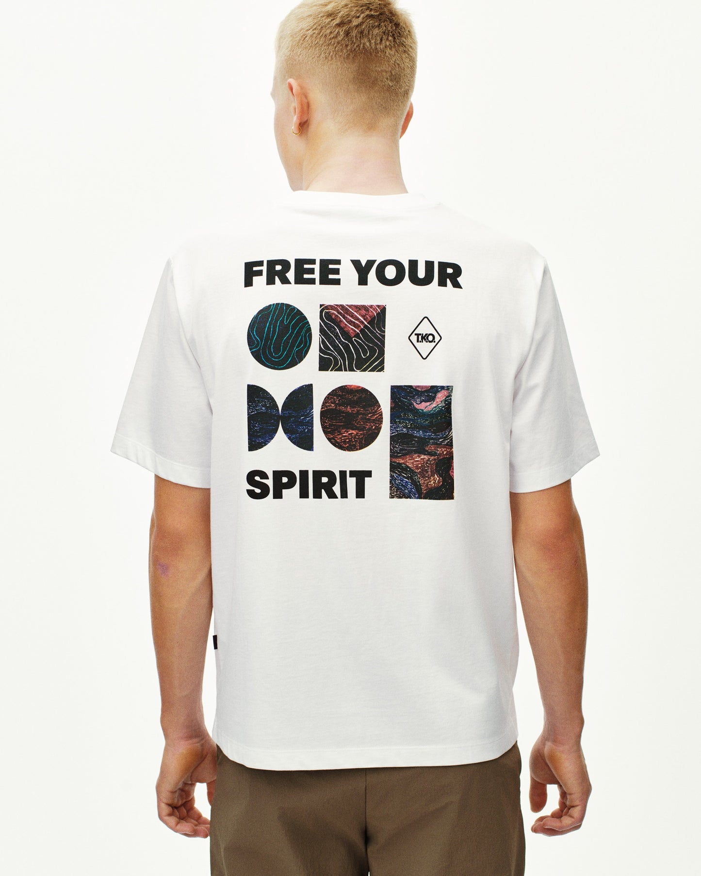 PAS NORMAL STUDIOS T.K.O. Off Race Graphic TShirt - White