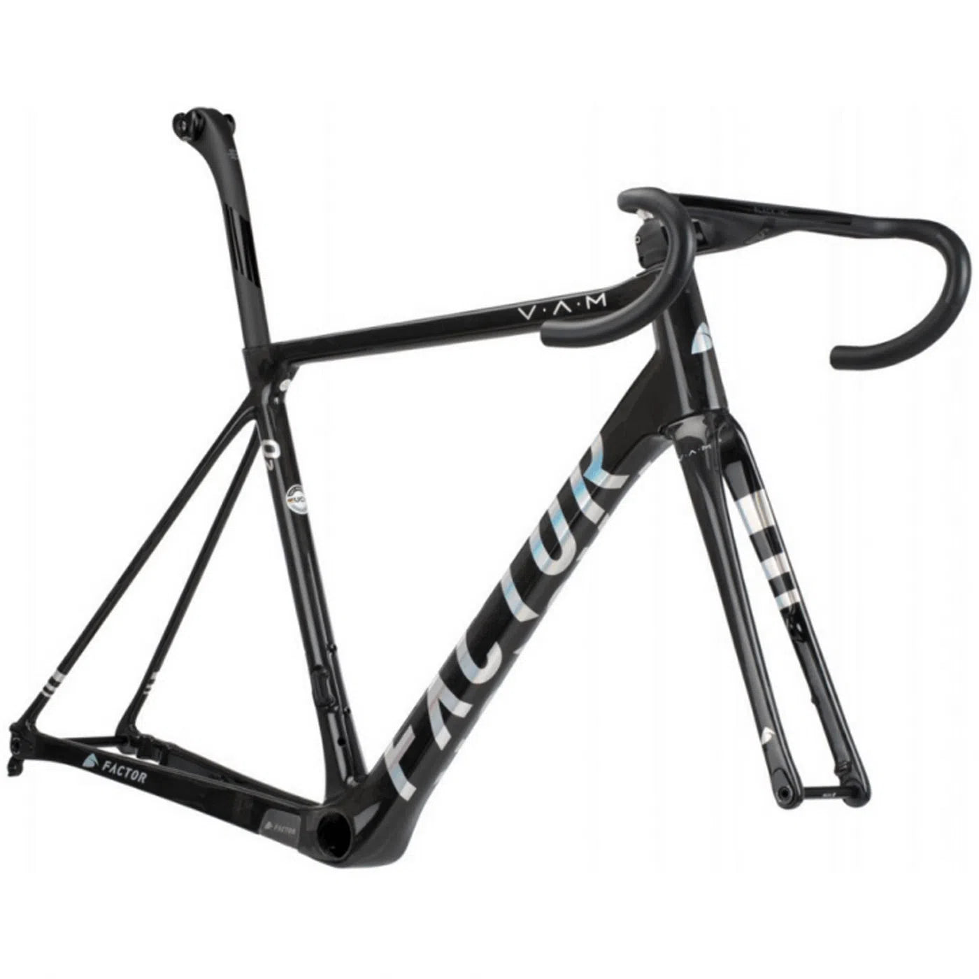 FACTOR O2 VAM DISC FRAMESET - Black – Velodrom CC